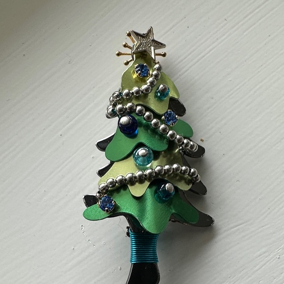 Liztech Liz Tech Holiday Christmas Tree Brooch - Picture 2 of 6